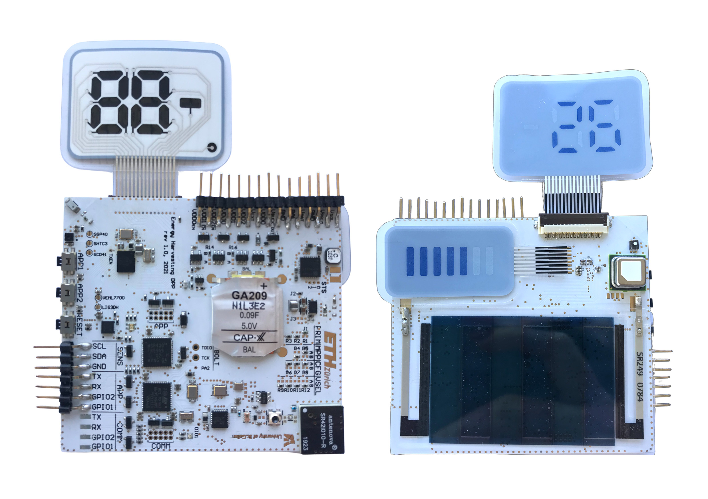 The DPP3e is an energy harvesting IoT node designed for indoor applications.