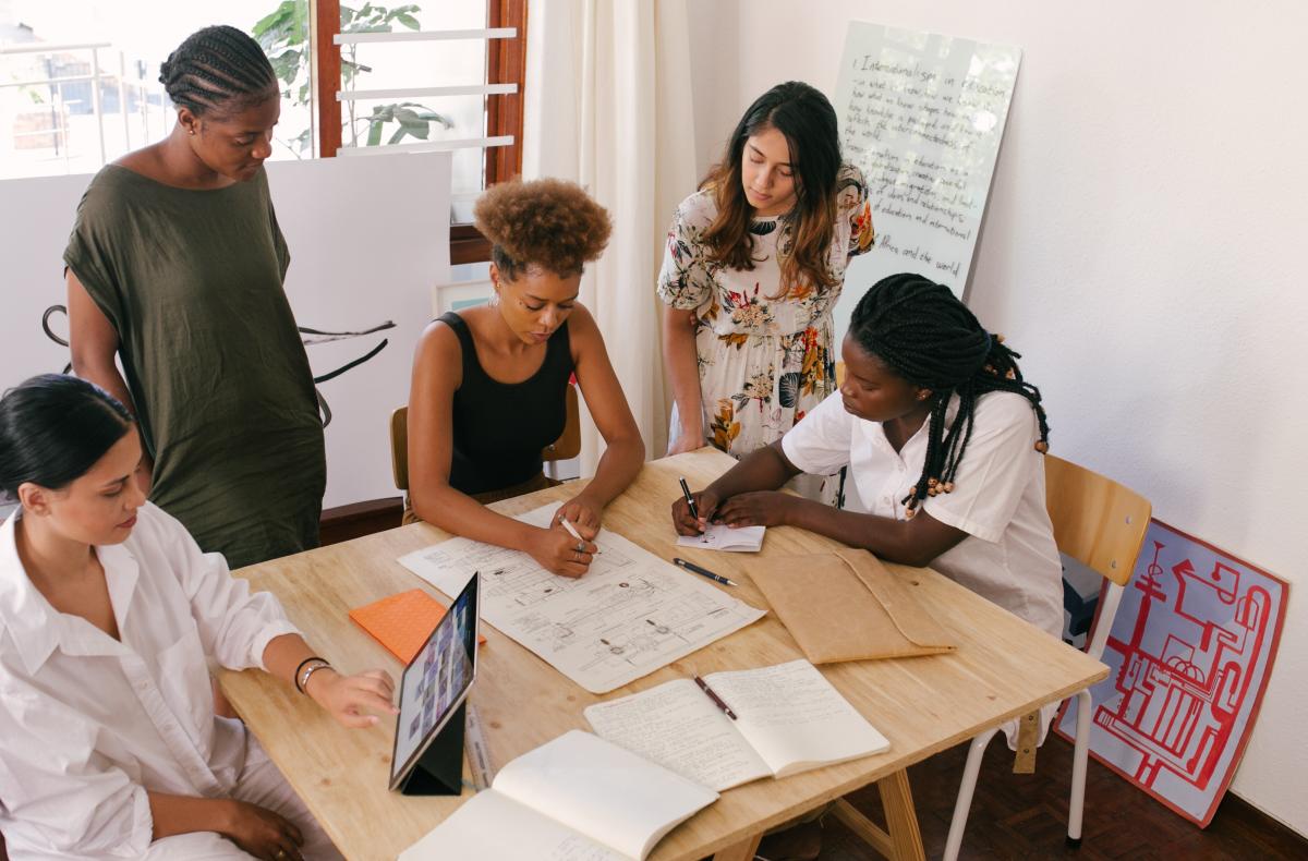 Group of people in a meeting