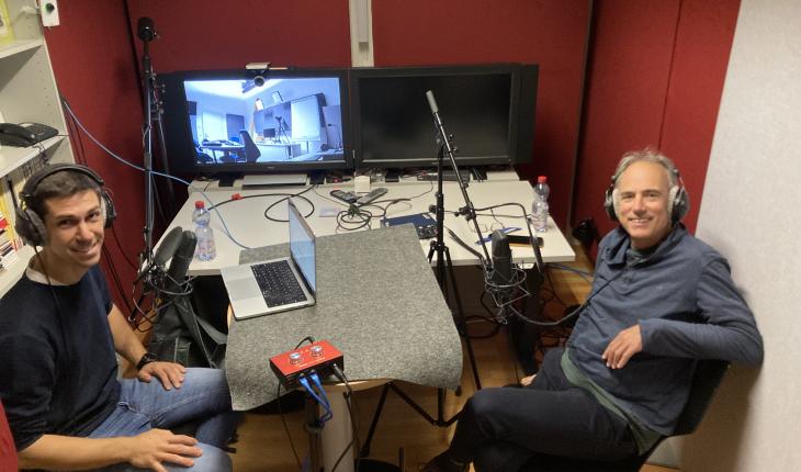 Alberto Padoan and Sean Meyn sit down to record the podcast