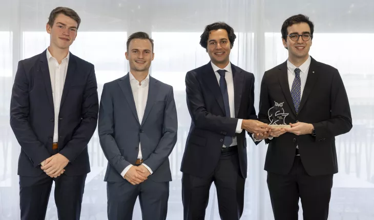 Presentation of the golden owl award