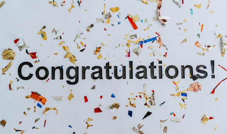 Congratulations