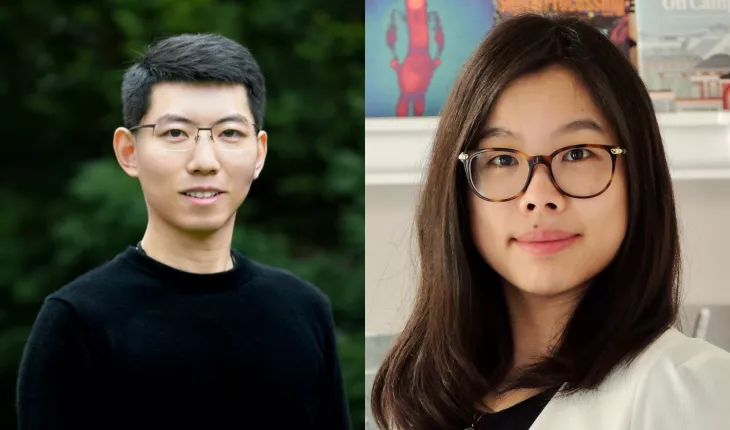 Image of two researchers