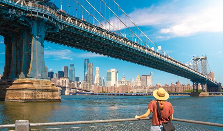 tourist in New York