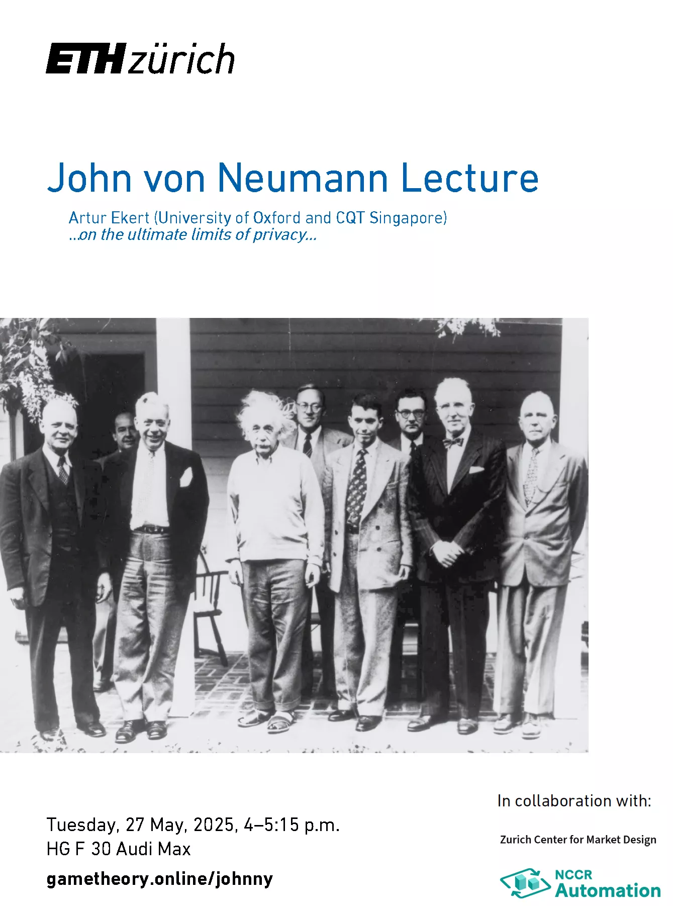 Flyer for Symposium
