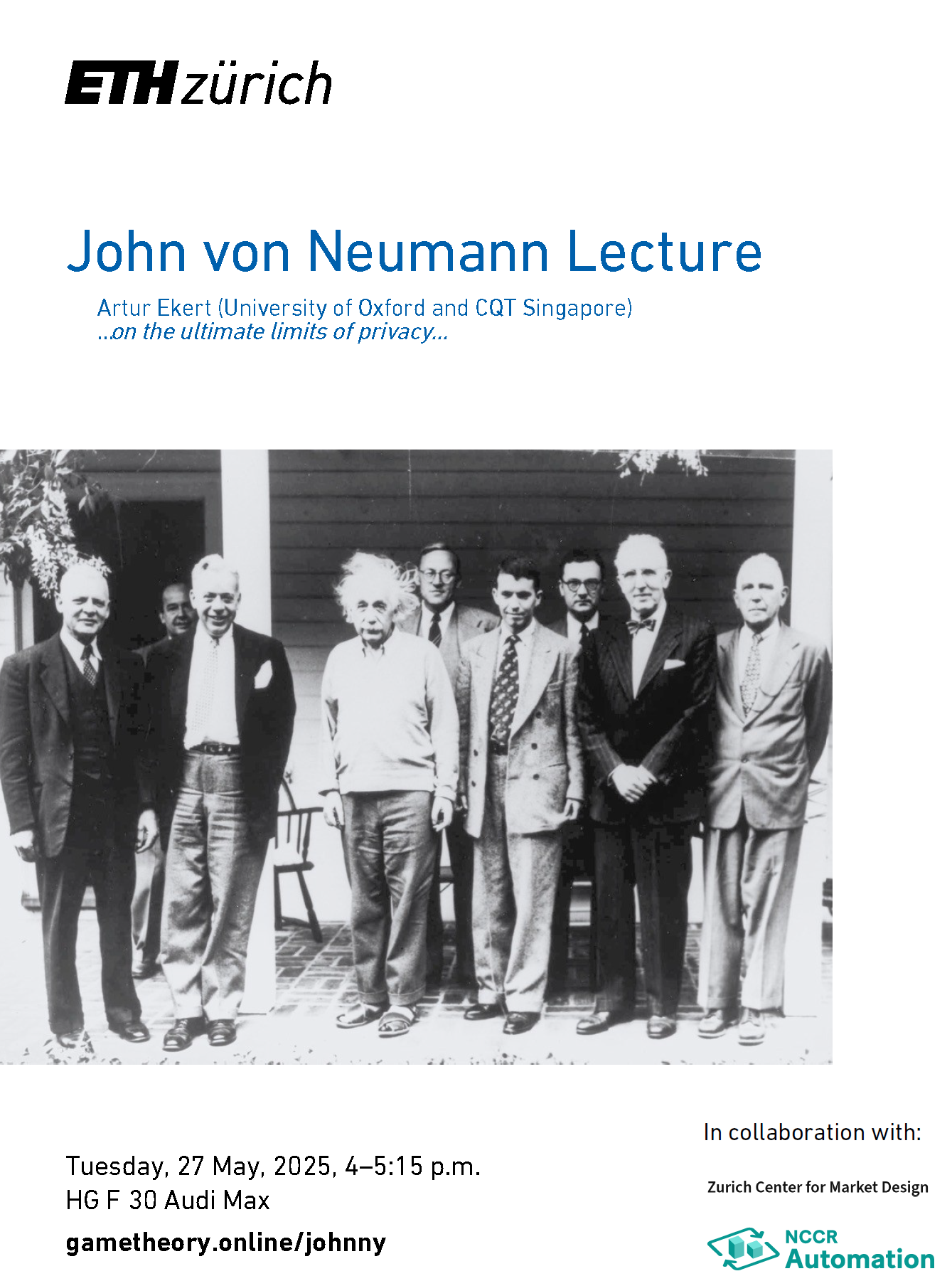 Flyer for Symposium