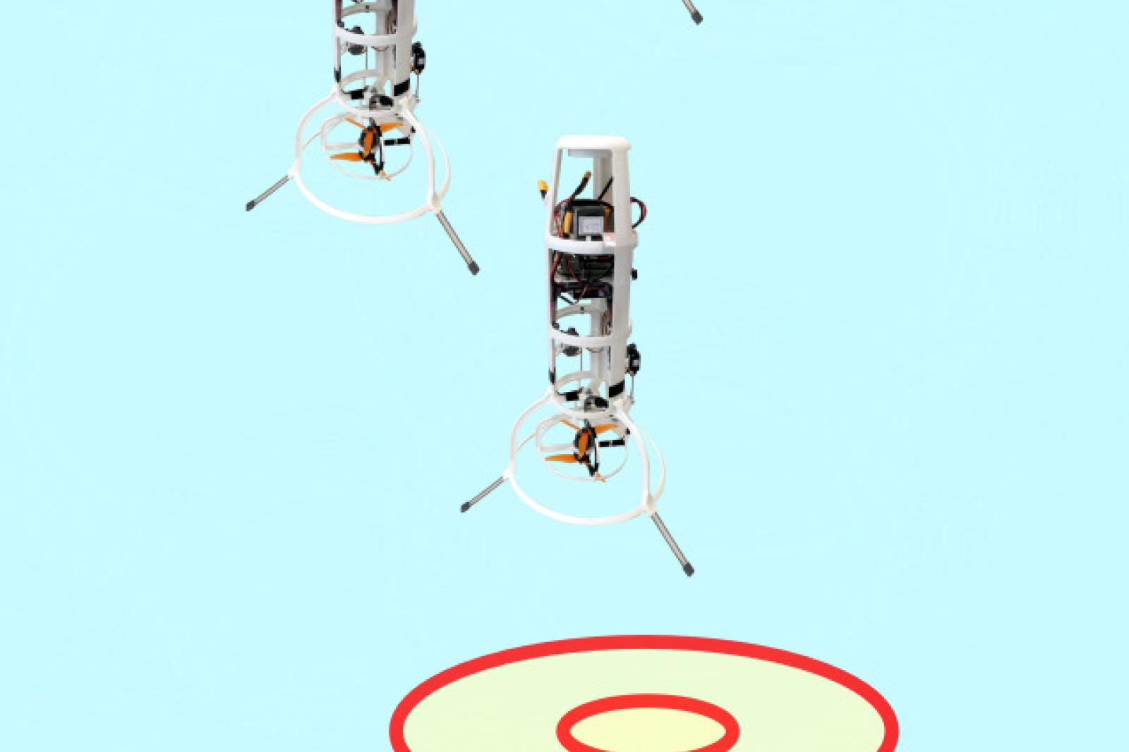 Thrust vector controlled approach